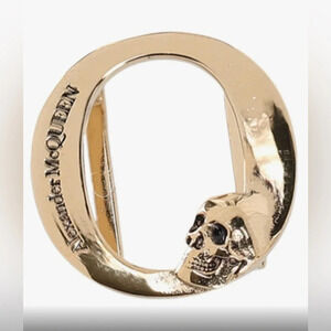 Alexander McQueen Alphabet Sneaker Charm in Gold "Letter O" (necklace)